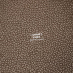 Hermes Picotin Lock MM Etoupe Leather Handbag — view 4