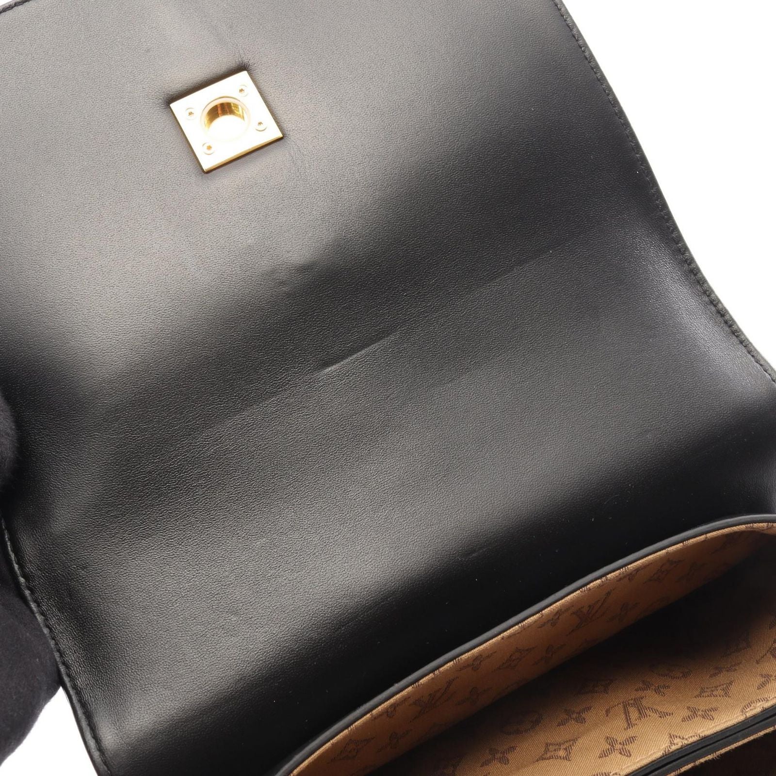Louis Vuitton Rendezvous 2-Way Noir Leather Handbag — view 6