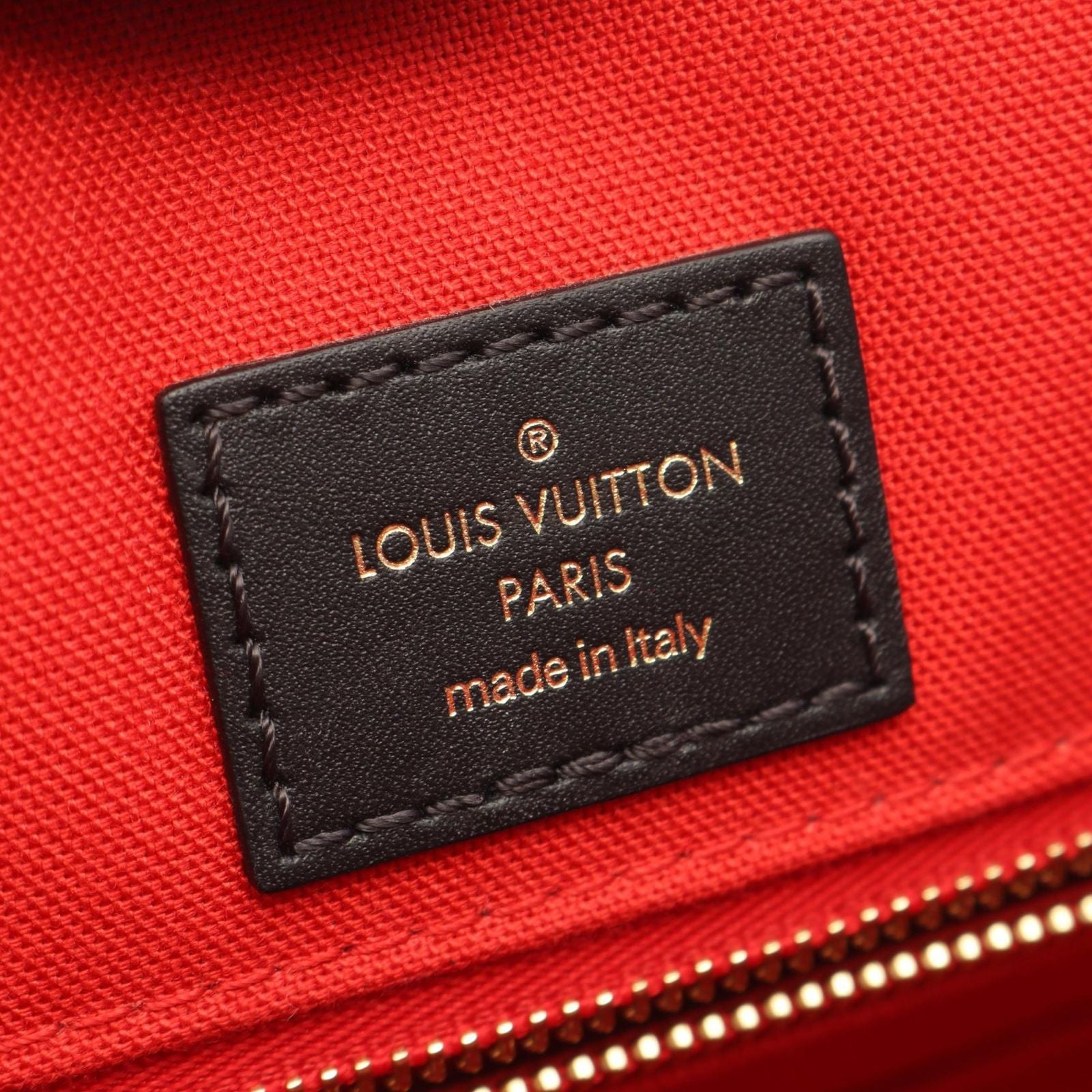 Louis Vuitton Shoulder Bag On The Go GM Canvas Leather — view 4