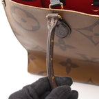 Louis Vuitton Shoulder Bag On The Go GM Canvas Leather — view 8