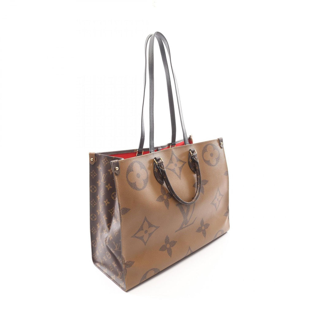 Louis Vuitton Shoulder Bag On The Go GM Canvas Leather — view 2