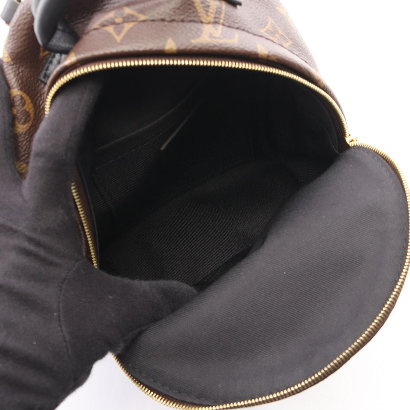 Louis Vuitton Backpack Palm Spring Mini Canvas Leather — view 3