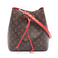 Louis Vuitton Shoulder Bag Neo Noe Coquelicot Canvas Leather