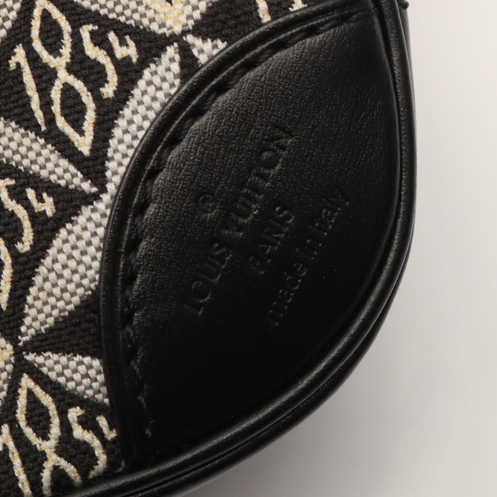 Louis Vuitton Shoulder Bag Deauville Mini Canvas Leather — view 4