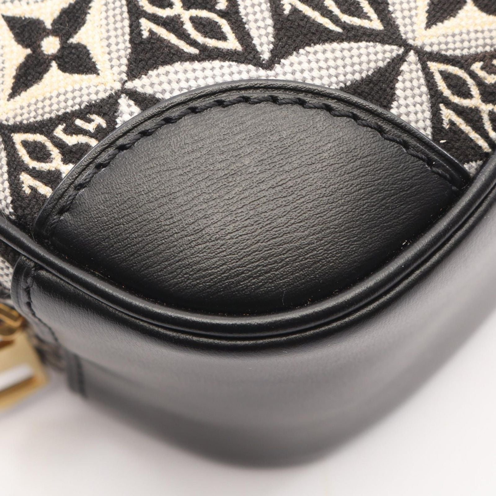 Louis Vuitton Shoulder Bag Deauville Mini Canvas Leather — view 7