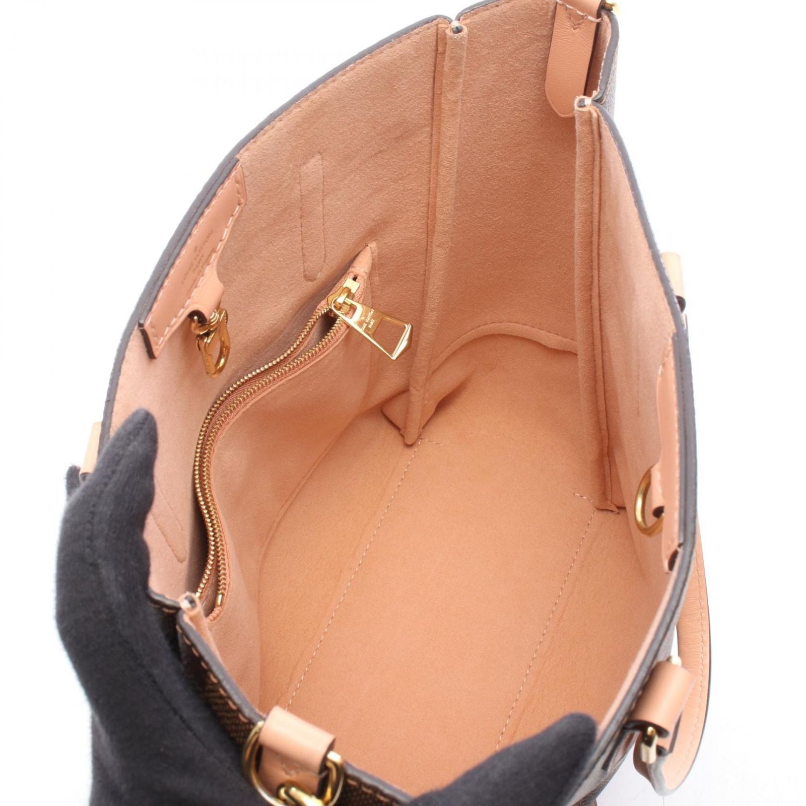 Louis Vuitton Tote Bag Belmont NV BB Venus 2-Way Canvas Leather — view 3