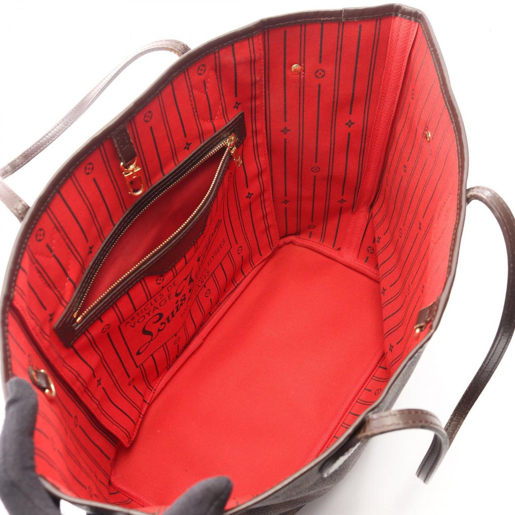 Louis Vuitton Tote Bag Neverfull MM Canvas Leather — view 3