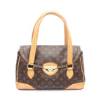 Louis Vuitton Shoulder Bag Beverly GM Canvas Leather