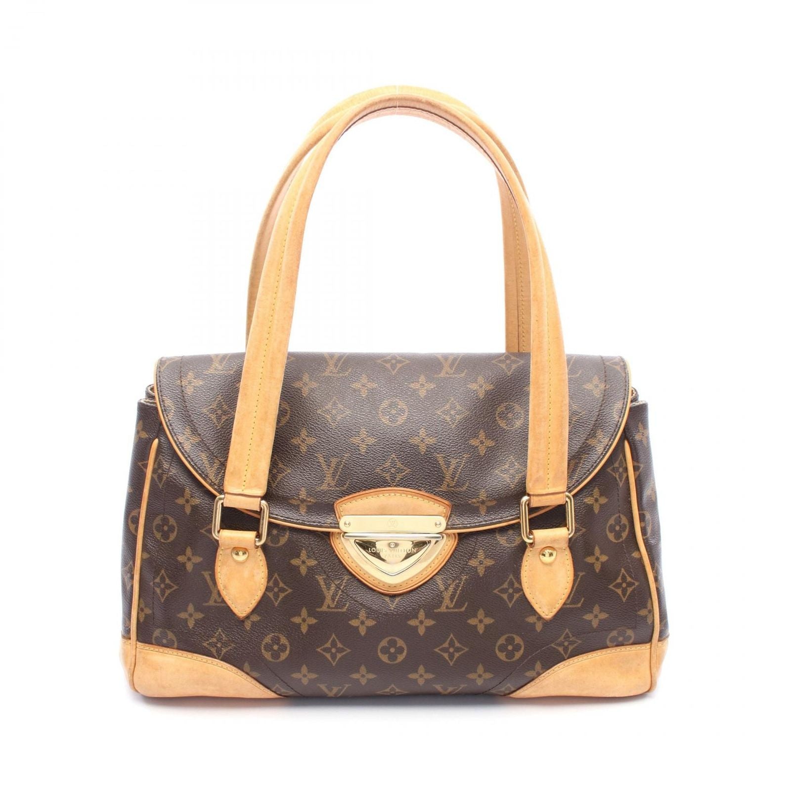 Louis Vuitton Shoulder Bag Beverly GM Canvas Leather