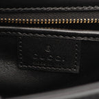 Gucci Bamboo Diva 2-Way Black Leather Handbag — view 4