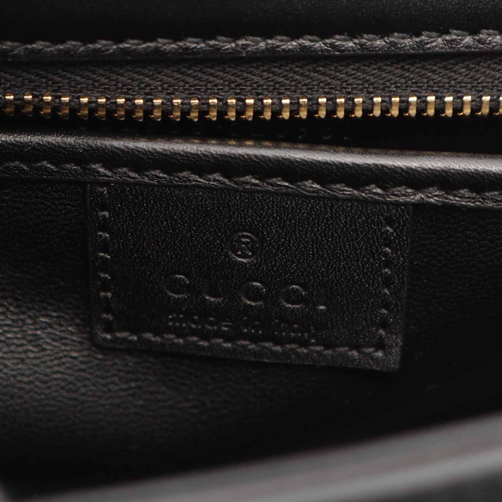 Gucci Bamboo Diva 2-Way Black Leather Handbag — view 4