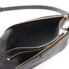 Louis Vuitton Shoulder Bag Multy Pochette Accessory Soir Noir Leather — view 3
