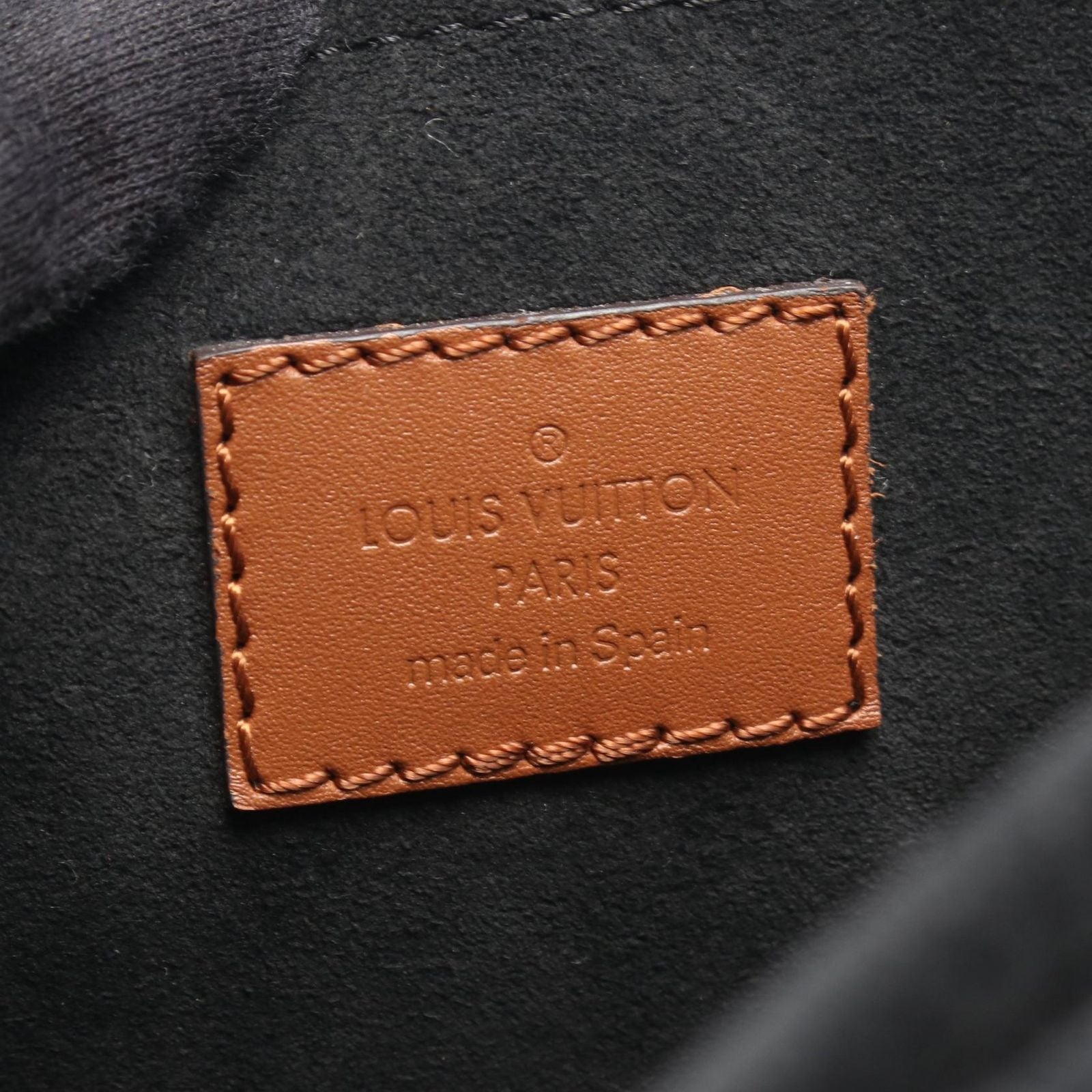Louis Vuitton Shoulder Bag Dauphine MM Canvas Leather — view 4
