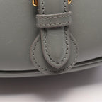Dior Shoulder Bag Bobby Gray Leather — view 8