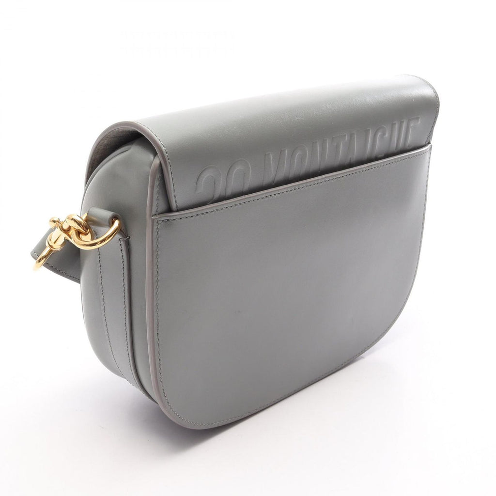 Dior Shoulder Bag Bobby Gray Leather — view 2