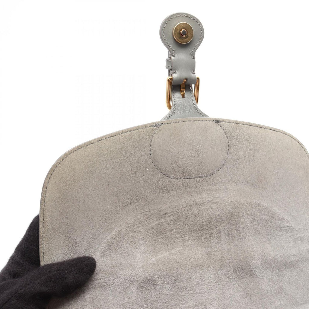 Dior Shoulder Bag Bobby Gray Leather — view 6