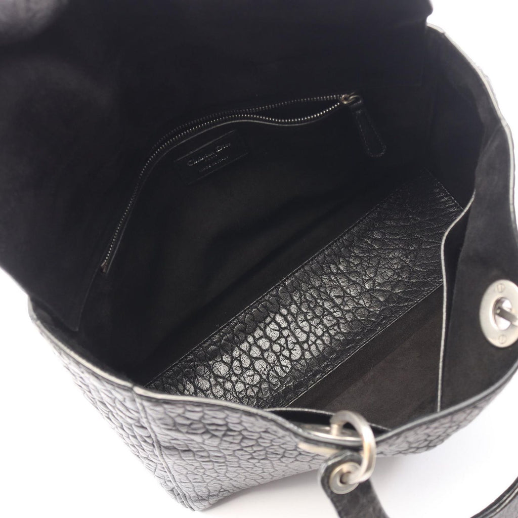 Dior Diorissimo Medium 2-Way Black Tote Bag — view 3
