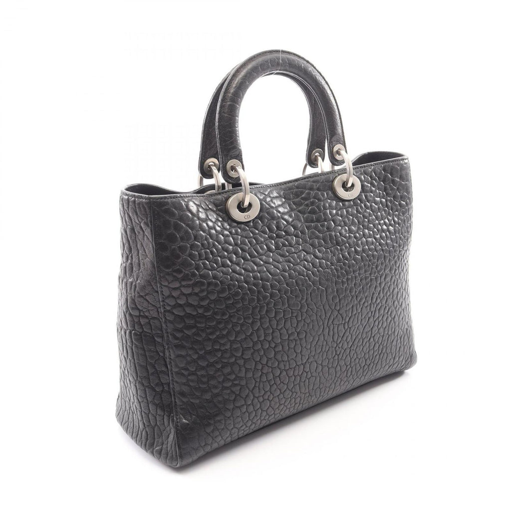 Dior Diorissimo Medium 2-Way Black Tote Bag — view 2