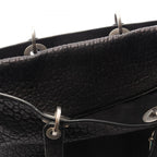 Dior Diorissimo Medium 2-Way Black Tote Bag — view 8
