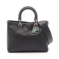 Dior Diorissimo Medium 2-Way Black Tote Bag