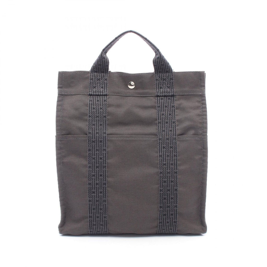 Hermes Backpack Her Line a Dos MM Gray Canvas