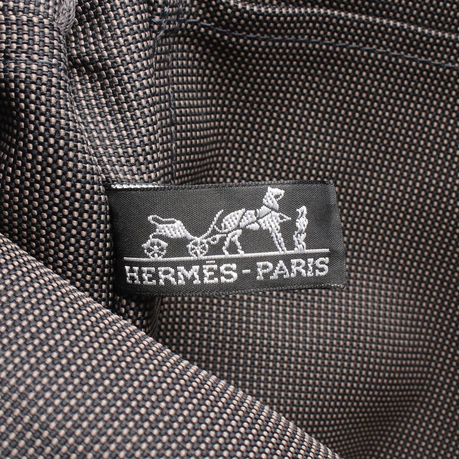 Hermes Backpack Her Line a Dos MM Gray Canvas — view 4