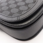 Gucci Shoulder Bag the Hacker Project Black Navy Red Canvas Leather — view 6