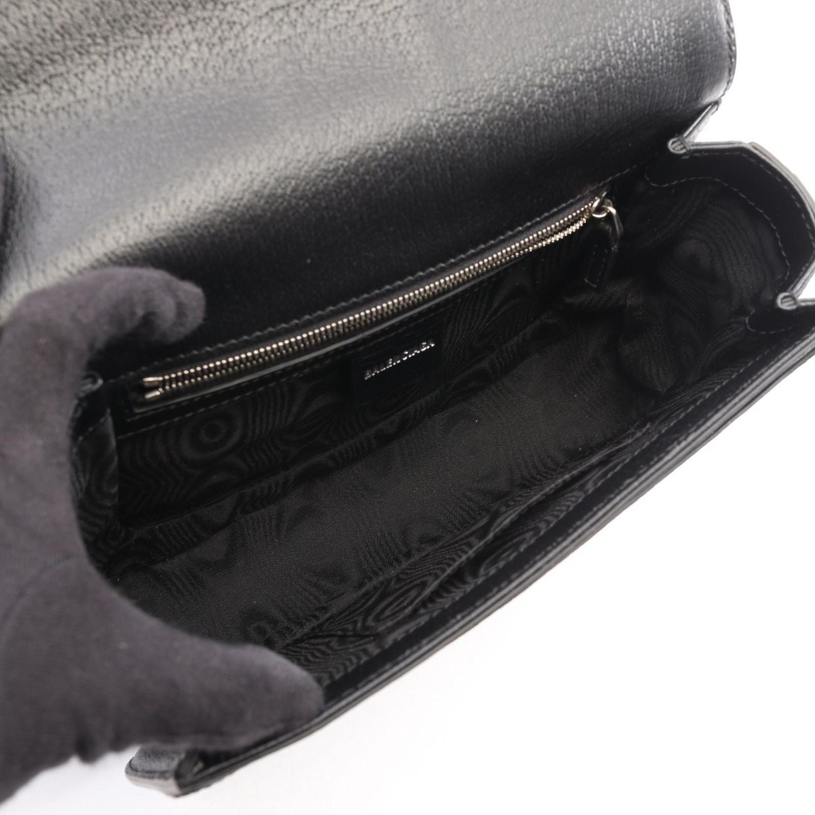 Gucci Shoulder Bag the Hacker Project Black Navy Red Canvas Leather — view 3