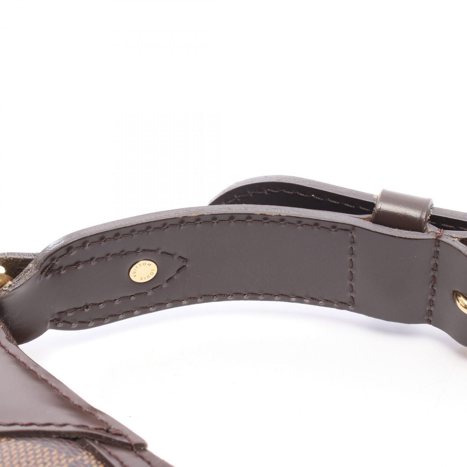 Louis Vuitton Shoulder Bag Thames GM Canvas Leather — view 6