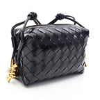 Bottega Veneta Shoulder Bag Intrecciato Mini Loop Leather New — view 2