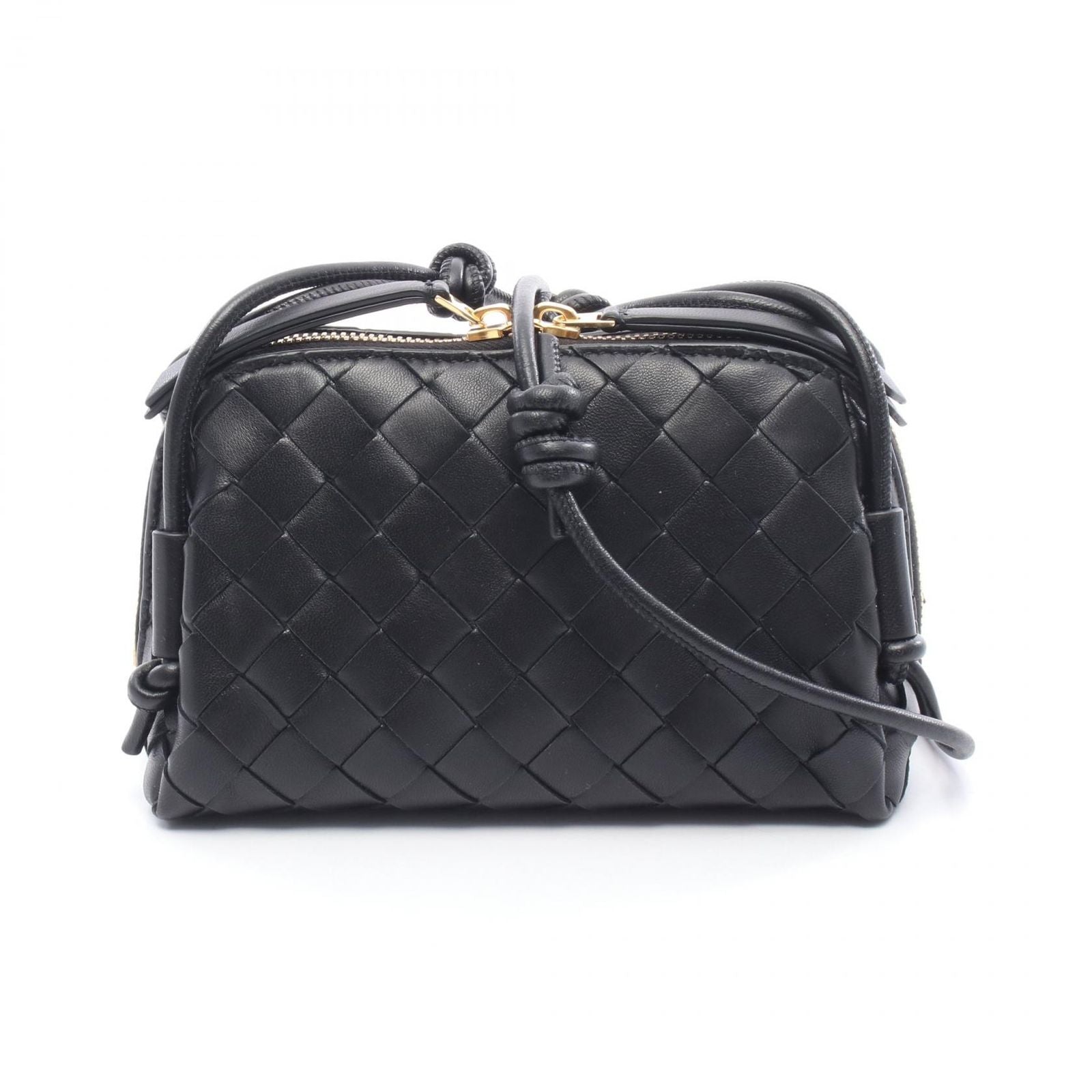Bottega Veneta Shoulder Bag Intrecciato Leather New