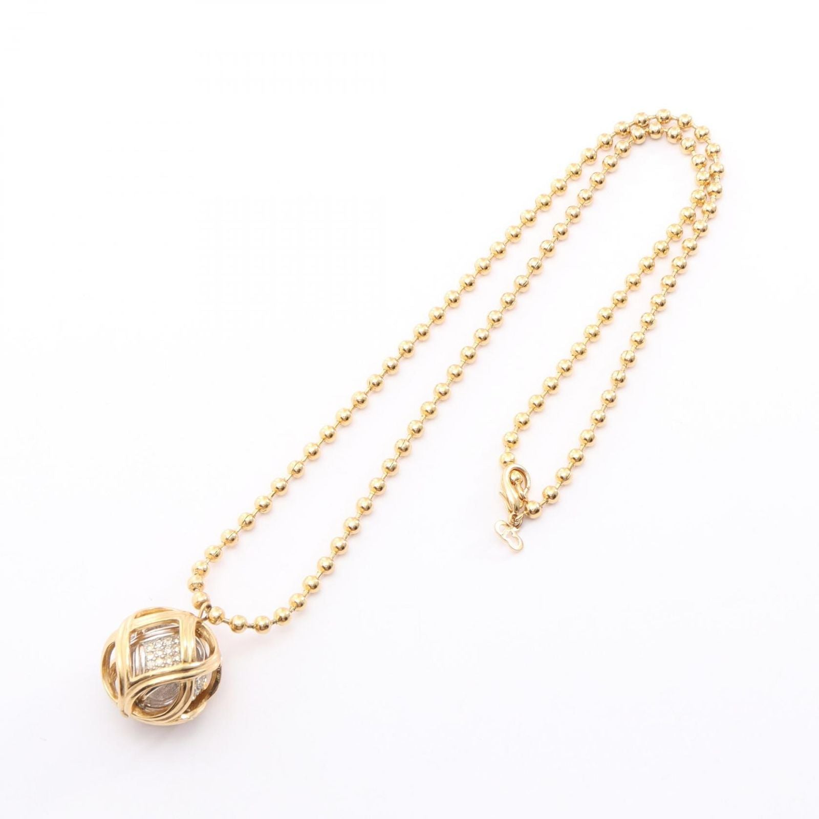 Dior Necklace Ball Gold — view 2