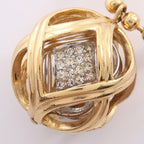 Dior Necklace Ball Gold — view 8