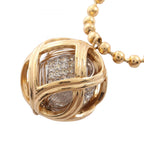 Dior Necklace Ball Gold