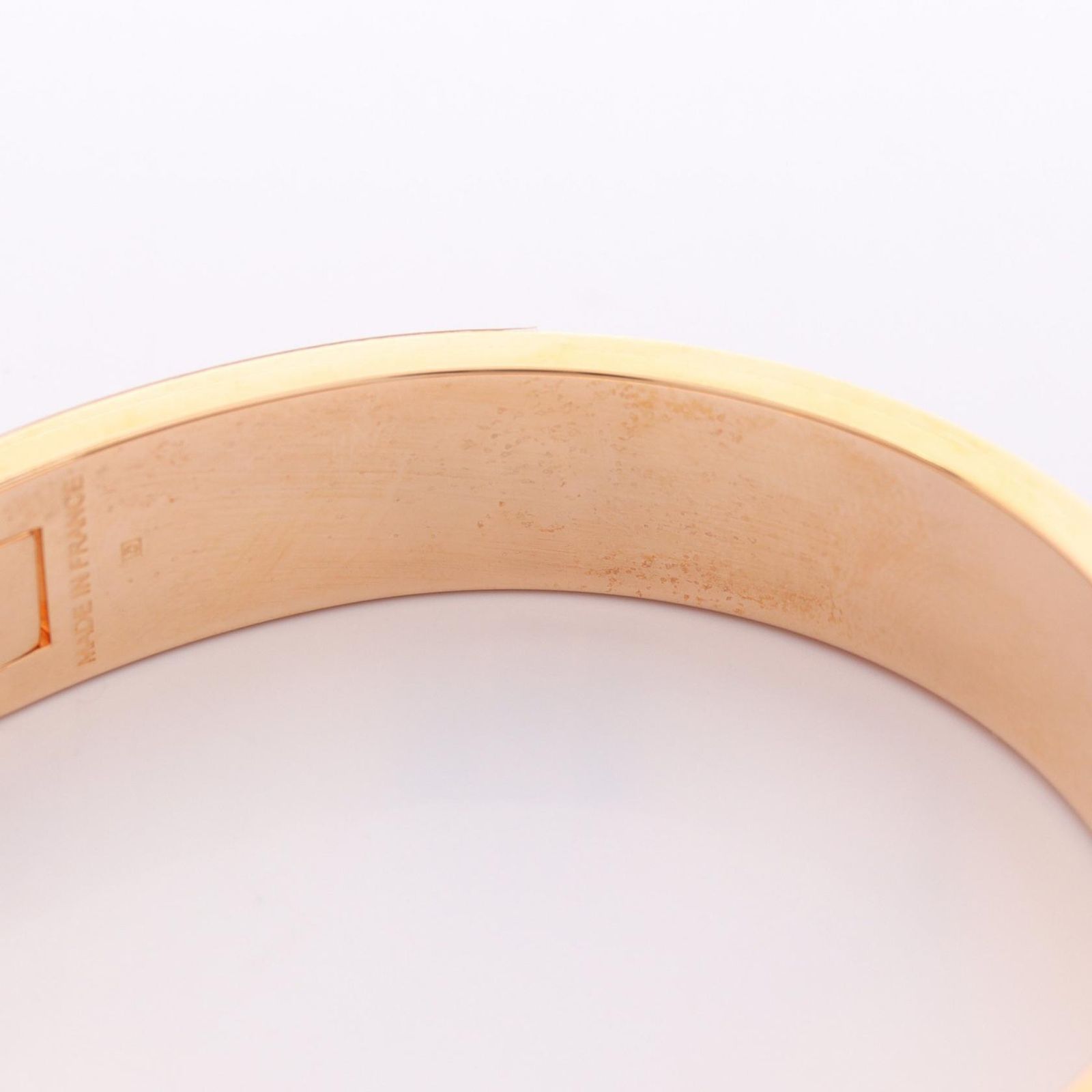Hermes Bure Click Enamel Bracelet — view 6