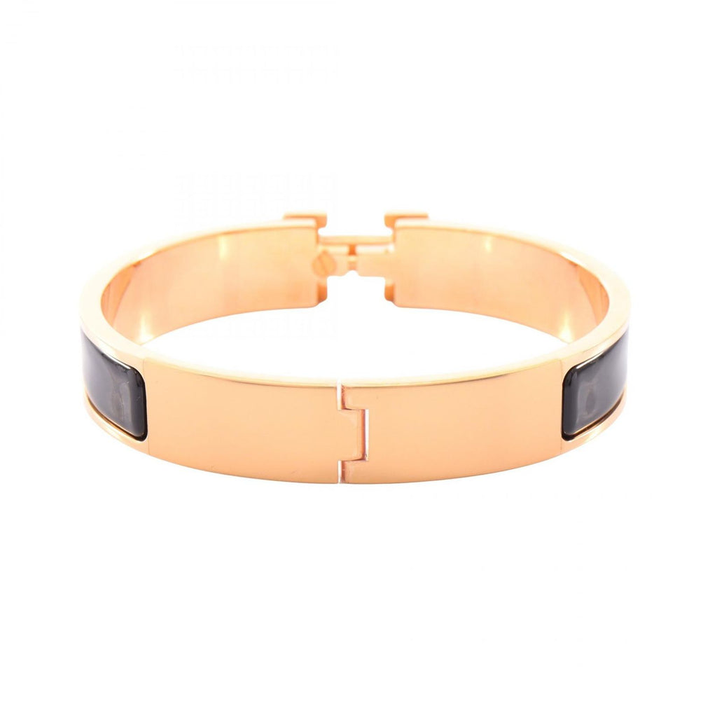 Hermes Bure Click Enamel Bracelet — view 2