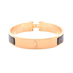 Hermes Bure Click Enamel Bracelet — view 2