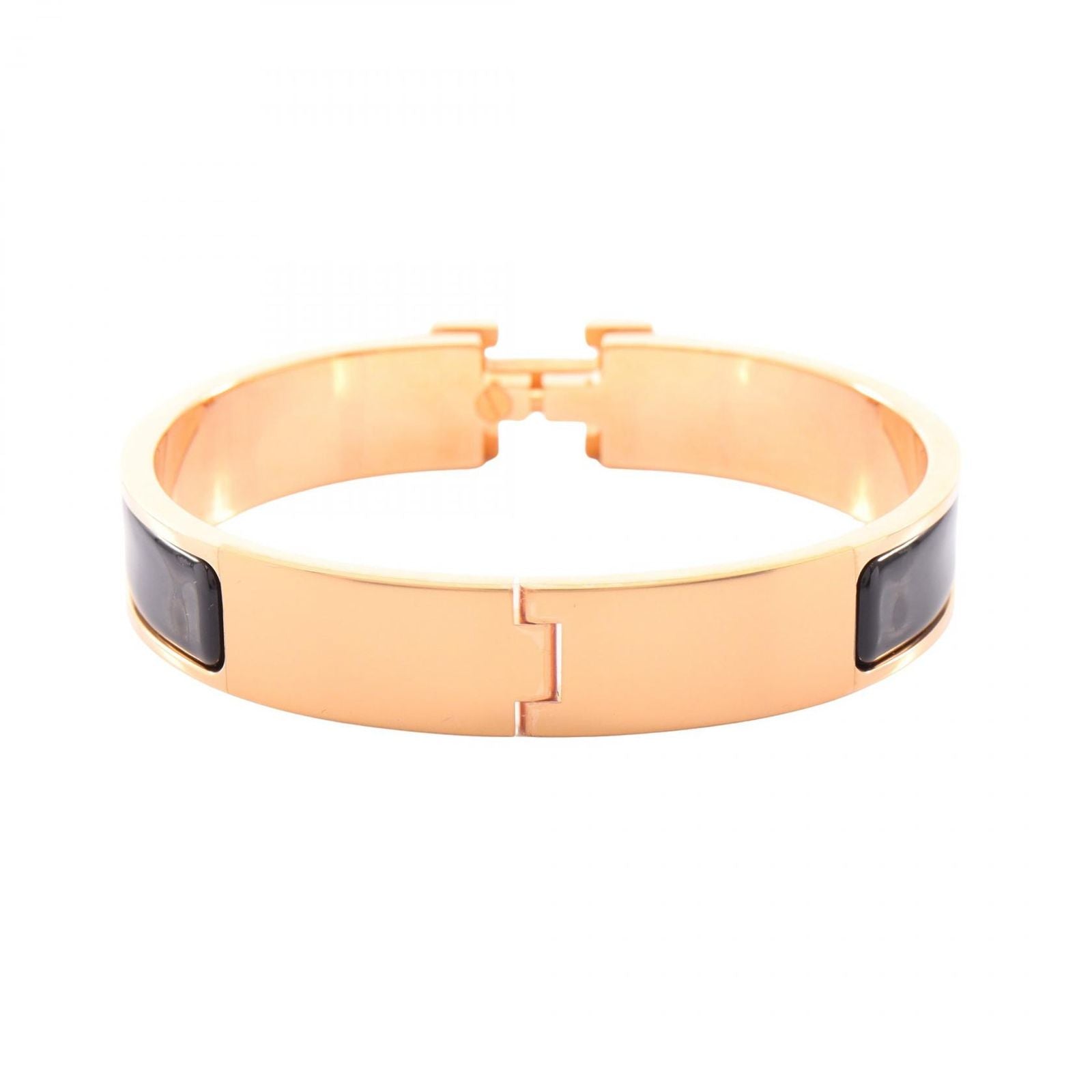 Hermes Bure Click Enamel Bracelet — view 2