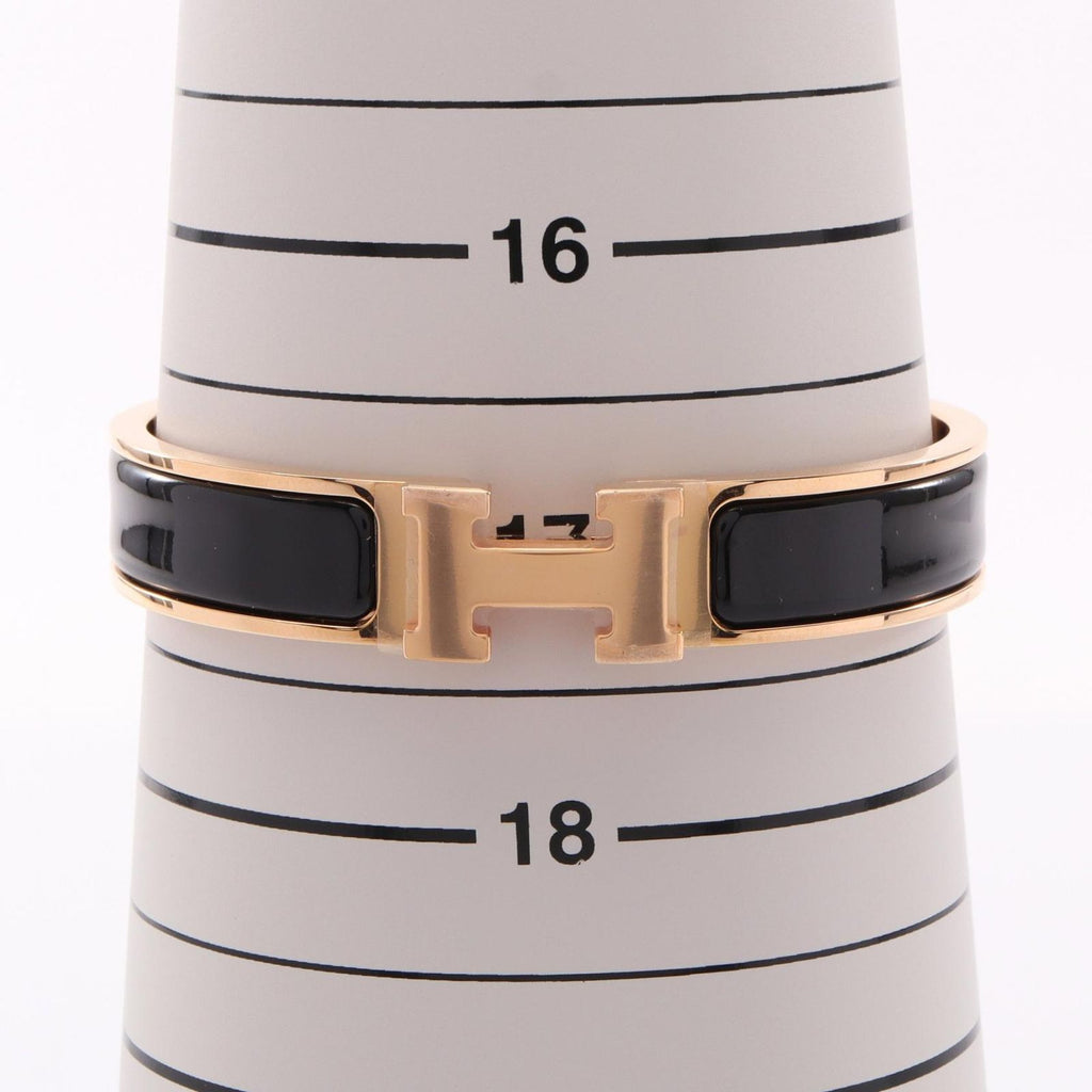 Hermes Bure Click Enamel Bracelet — view 5