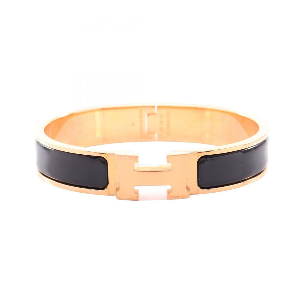 Hermes Bure Click Enamel Bracelet