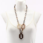 Hermes Necklace Attrage Brown — view 4