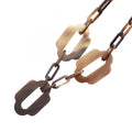 Hermes Necklace Attrage Brown