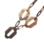 Hermes Necklace Attrage Brown