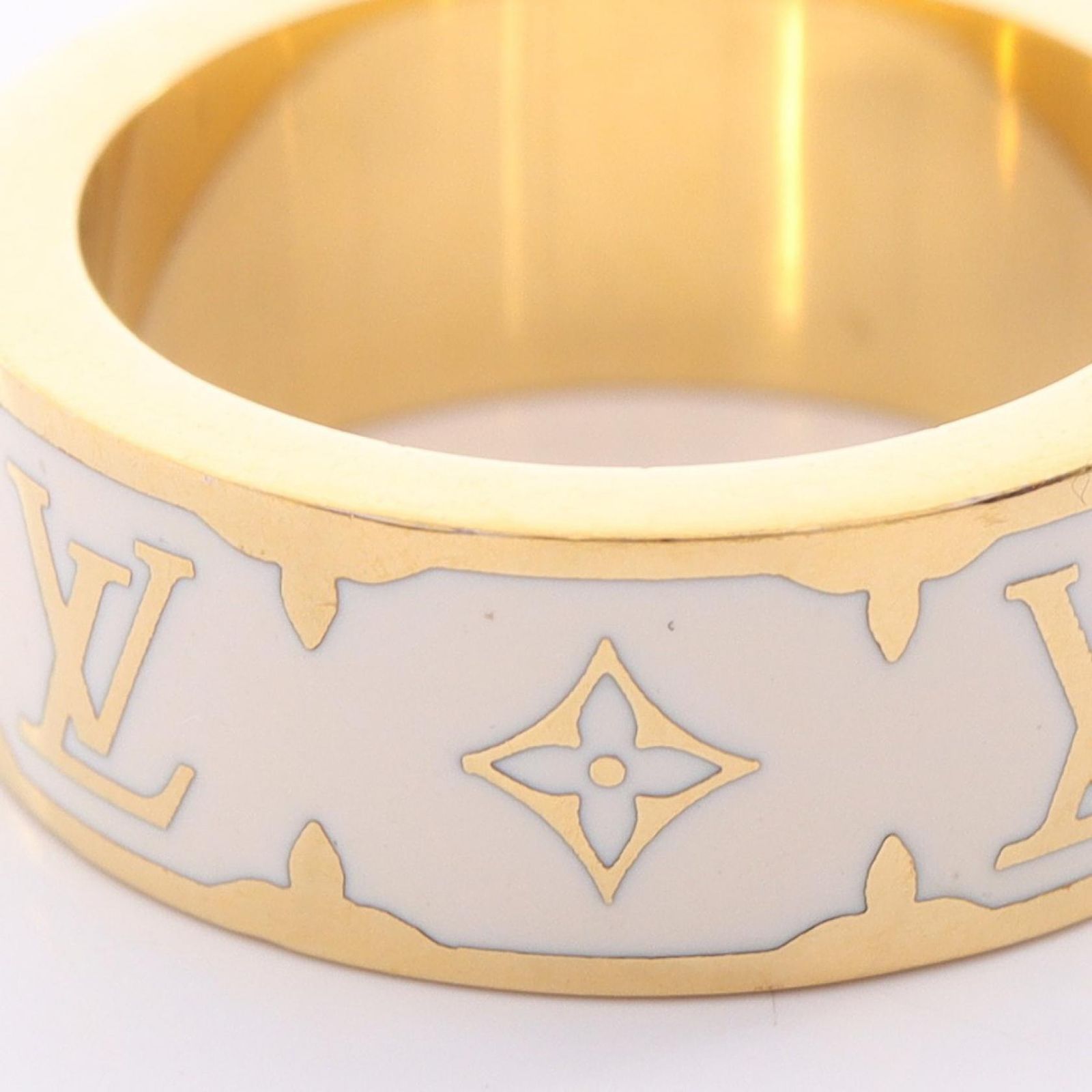 Louis Vuitton Ring Nanogram Blanc — view 5