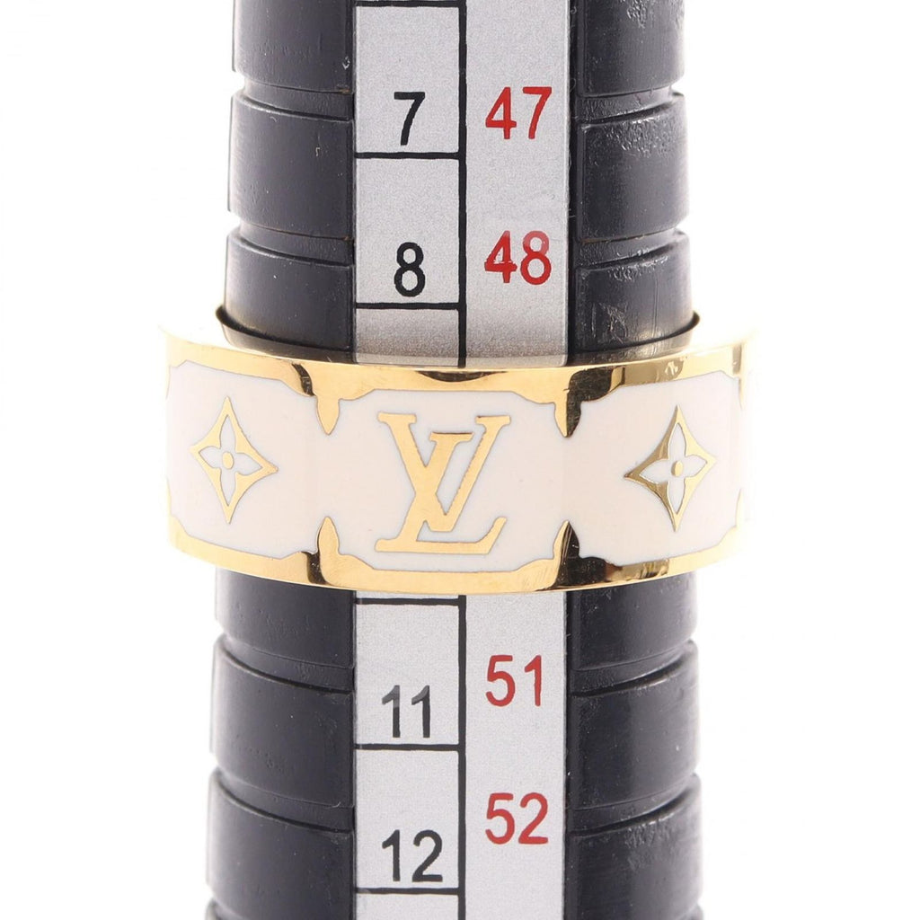 Louis Vuitton Ring Nanogram Blanc — view 3