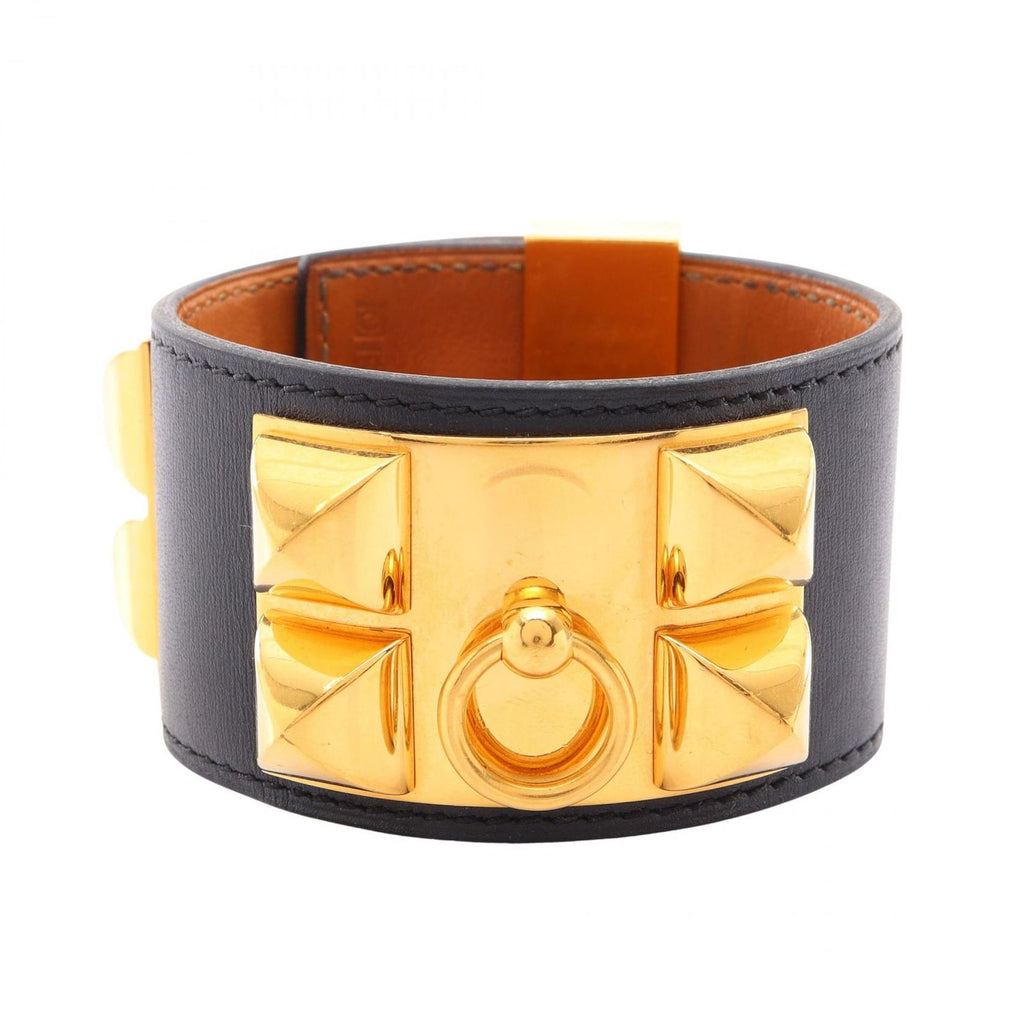 Hermes Bangle Collier de Chien Calf Bracelet