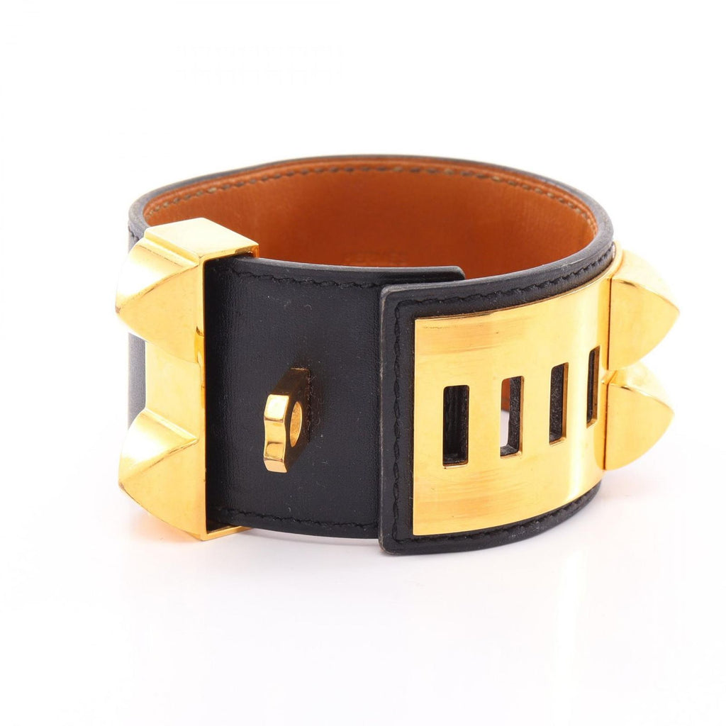 Hermes Bangle Collier de Chien Calf Bracelet — view 3