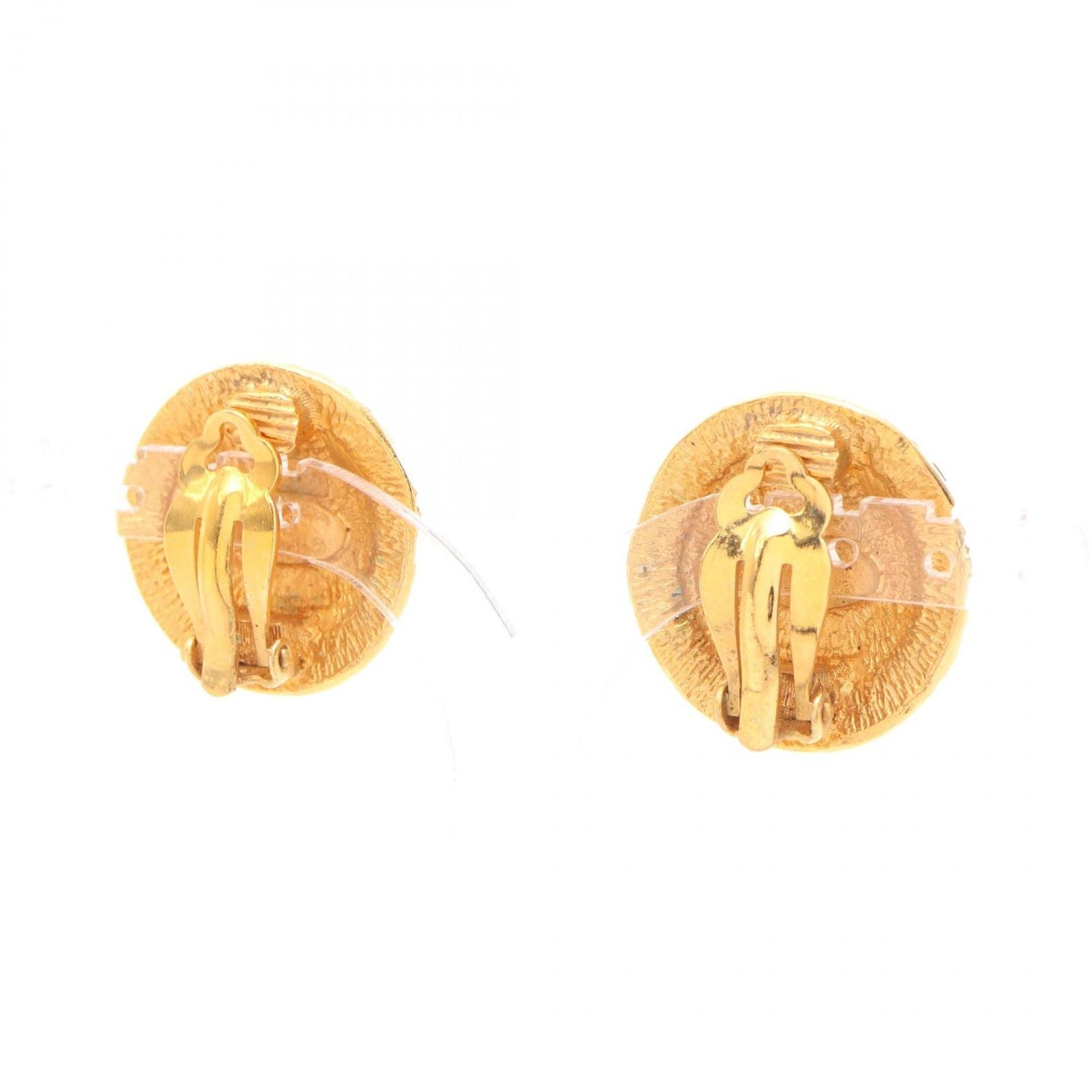 Chanel Earrings CC Logo Vintage — view 2