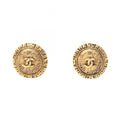 Chanel Earrings CC Logo Vintage