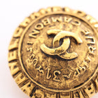 Chanel Earrings CC Logo Vintage — view 6